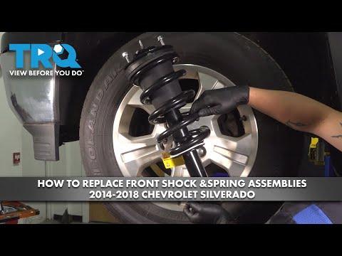 How to Replace Front Shock &amp; Spring Assemblies 2014-2018 Chevrolet Silverado 1500