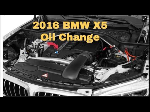 2016 BMW X5  Oil Change