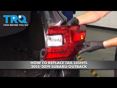 How to Replace Rear Turn Signal Bulbs on a 2008-2022 Subaru Legacy (7440/7440A)