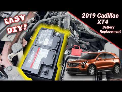 2019 - 2025 Cadillac XT4 Battery Replacement