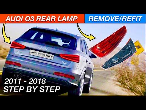 How to Remove and Refit Rear Lamp Unit Audi Q3