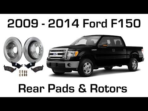 How to Replace Rear Brake Pads &amp; Rotors on a Ford F150 (2009 - 2014)