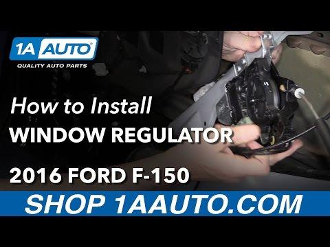 How to Replace Front Window Regulator 15-19 Ford F-150