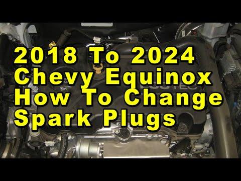 How to Replace Spark Plugs on a 2018-2023 Chevrolet Equinox 1.5L Turbo (Engine: Inline 4 1.5L)