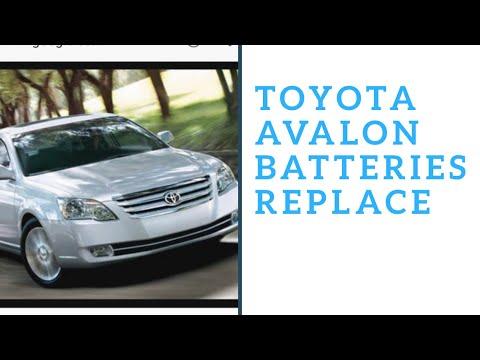 How to change Toyota Avalon battery