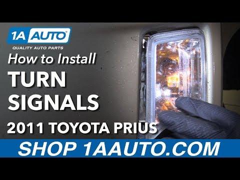 How to Replace Rear Turn Signal Bulbs on a 2001-2022 Toyota Prius (7440A Amber)