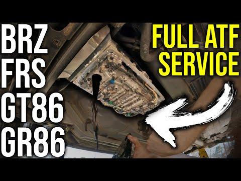 Subaru BRZ, Scion FRS, Toyota GT/GR86 ATF Service, Done Right! Easy DIY!