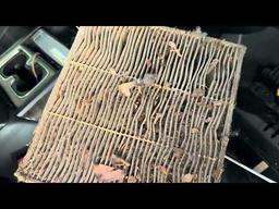 2014-2019 GMC Sierra Cabin air filter replacement 