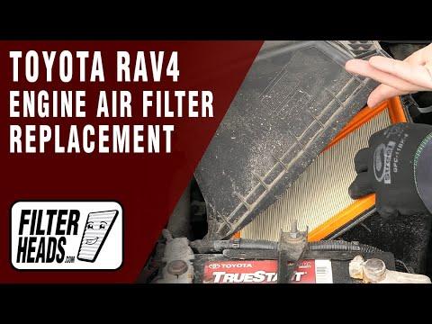 How to Replace Engine Air Filter 2018 Toyota RAV4 L4 2.5L | TA25786, AF3938
