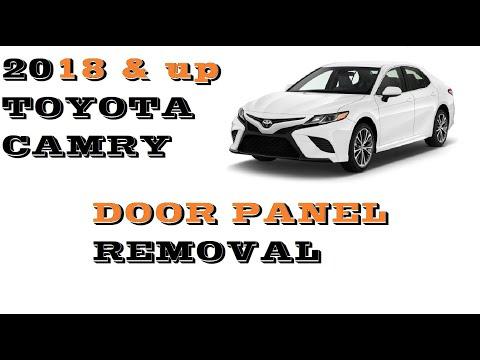 How to replace door panel in Toyota Camry 2018-2023