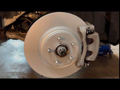 Front Brake Rotors &amp; Pads Replacement Infiniti QX60/Nissan Pathfinder