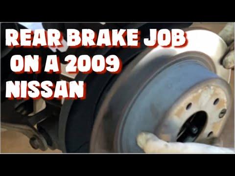 How to Replace Rear Brake Pads on a 2002-2025 Nissan Altima (Disc or Drum Rear Brakes) (Trim: Base | Engine: Inline 4 2.5L)