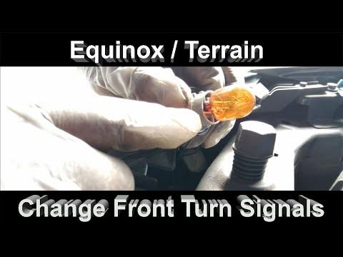 Equinox / Terrain - Change Front Turn Signal Bulbs