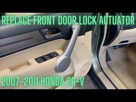 How to Replace the Front Door Lock Actuator (Latch Assembly) on a 2007 Honda CR-V
