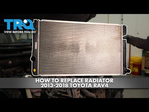 How to Replace Radiator 2013-2018 Toyota RAV4
