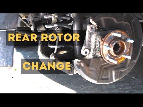 2016 Ford Fusion Rear Rotor and Brake Pad Change