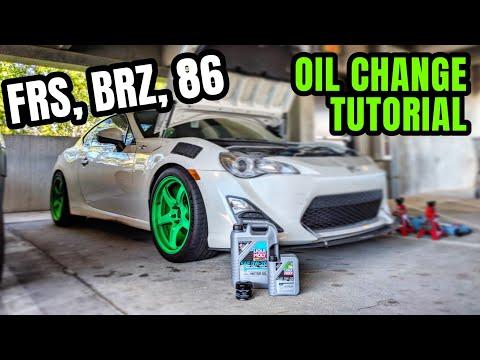 Oil Change Tutorial 2012 - 2020 Scion FRS, Subaru BRZ, Toyota 86