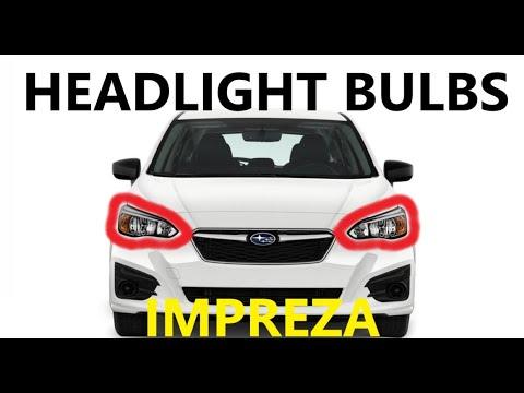How to Replace Low Beam (H11) & High Beam (9005) Headlight Bulbs on a 2003-2023 Subaru Impreza (Trim: Limited | Body: Sedan)