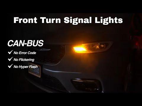How to Replace Front Turn Signal Bulbs on a 2017-2020 Chrysler Pacifica (Wheel Well Access)