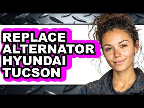 How to Replace Alternator Hyundai Tucson (UPDATED)