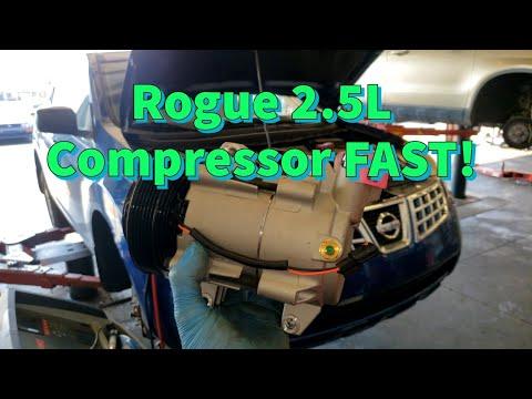 How to Replace the A/C Compressor on a 2020 Nissan Rogue 2.5L