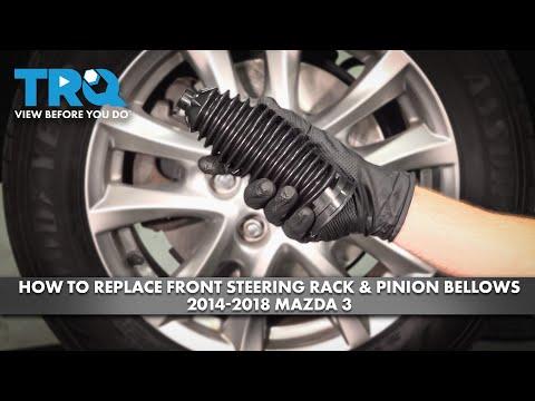 How to Replace Front Steering Rack &amp; Pinion Bellows 2014-2018 Mazda 3