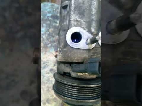 Ford explorer AC compressor change