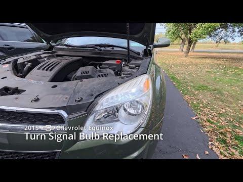 2015 Equinox Front Turn Signal Replace