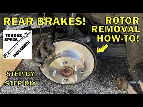 2010-2015 Kia Optima Rear Brake &amp; ROTOR Replacement