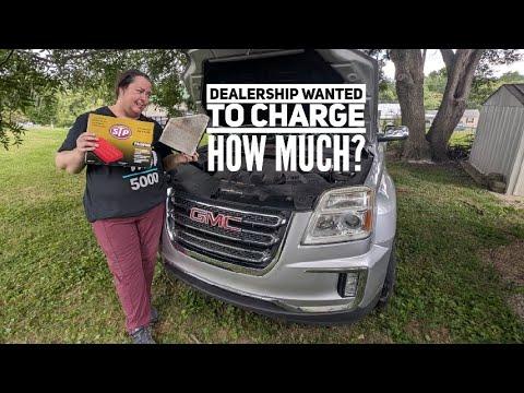Dealership wanted 4 times what I can do myself! How to change the air filter in a 2016 GMC Terrain 