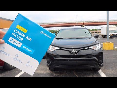 2018 Toyota RAV4 Cabin Air Filter Replacement (EASY!)