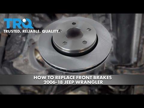 How to Replace Front Brakes 2006-18 Jeep Wrangler