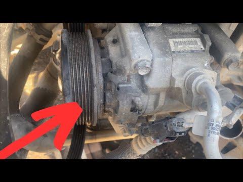 How to Replace the A/C Compressor on a 2016 Dodge Journey (R-134a System)