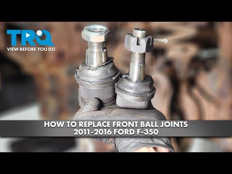 How to Replace Front Upper & Lower Ball Joints on a 2016 Ford F-250 Super Duty