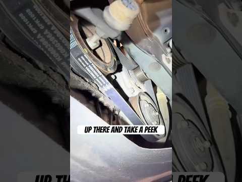 Replacing Serpentine Belt on 2018 KIA Sportage #shorts