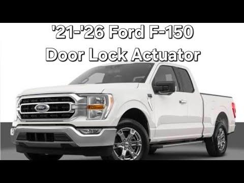 How to Replace the Front Door Lock Actuator on a 2017-2020 Ford F-150
