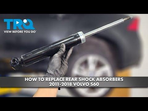 How to Replace Rear Shock Absorbers on a 2011-2018 Volvo S60 (Engine: Inline 5 2.5L)