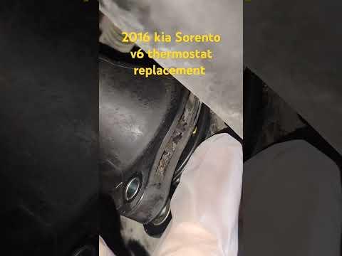 2016 Kia Sorento thermostat replacement tips