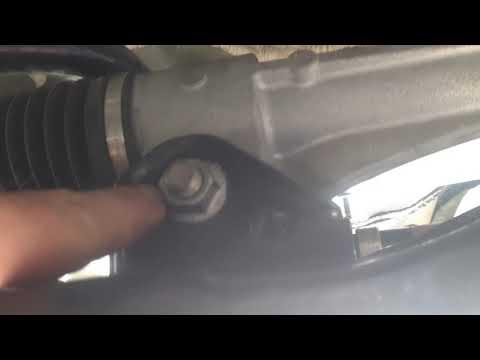 Quick way to change Camry electric rack and pinion with EPS