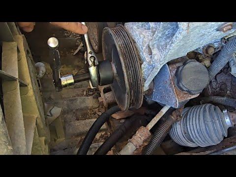How to Replace the Power Steering Pump on a 2007 GMC Sierra 1500