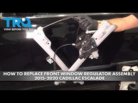How to Replace the Front Window Regulator on a 2015-2019 Cadillac Escalade