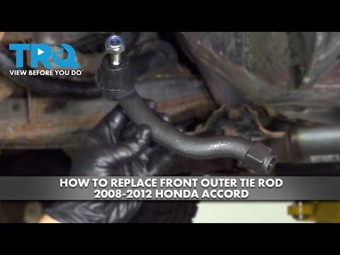 How to Replace Front Outer Tie Rod 2008-2012 Honda Accord