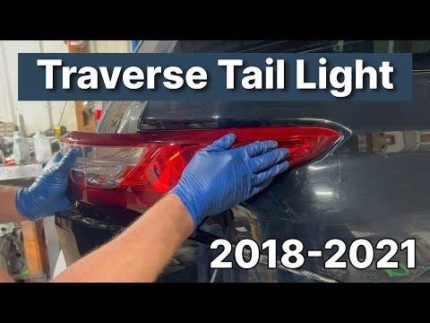 How to Replace Rear Turn Signal Bulb (or LED Tail Lamp) on a 2020 Chevrolet Traverse