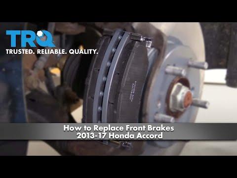How to Replace Front Brake Pads on a 2018-2025 Honda Accord (Trim: EX-L | Engine: V6 3.5L)