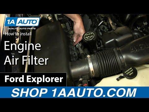 How to Replace the Engine Air Filter on a 2002-2010 Ford Explorer (DIY Guide) (Engine: V6 4.0L)