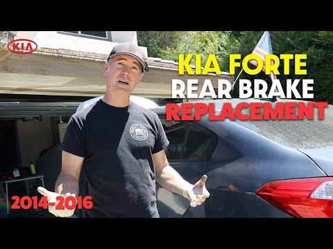 How to Replace Rear Brake Pads and Rotors on a 2014-2024 Kia Forte (DIY Guide) (Trim: EX)