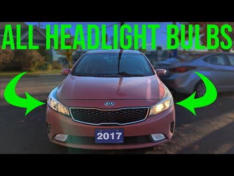 How to Replace Headlight Bulbs - Kia Forte (2017-2018)