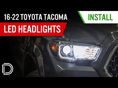 How to Install 2016-2022 Toyota Tacoma Headlight LEDs | Diode Dynamics