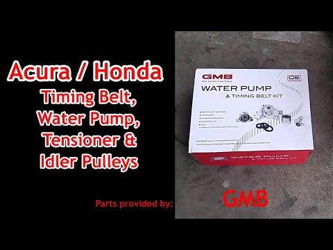Acura MDX / Honda Pilot 3.5L V6 Timing Belt Replacement With Water Pump &amp; Pulleys