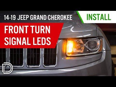 How to Install 2014-2019 Jeep Grand Cherokee Front Turn Signal LEDs | Diode Dynamics